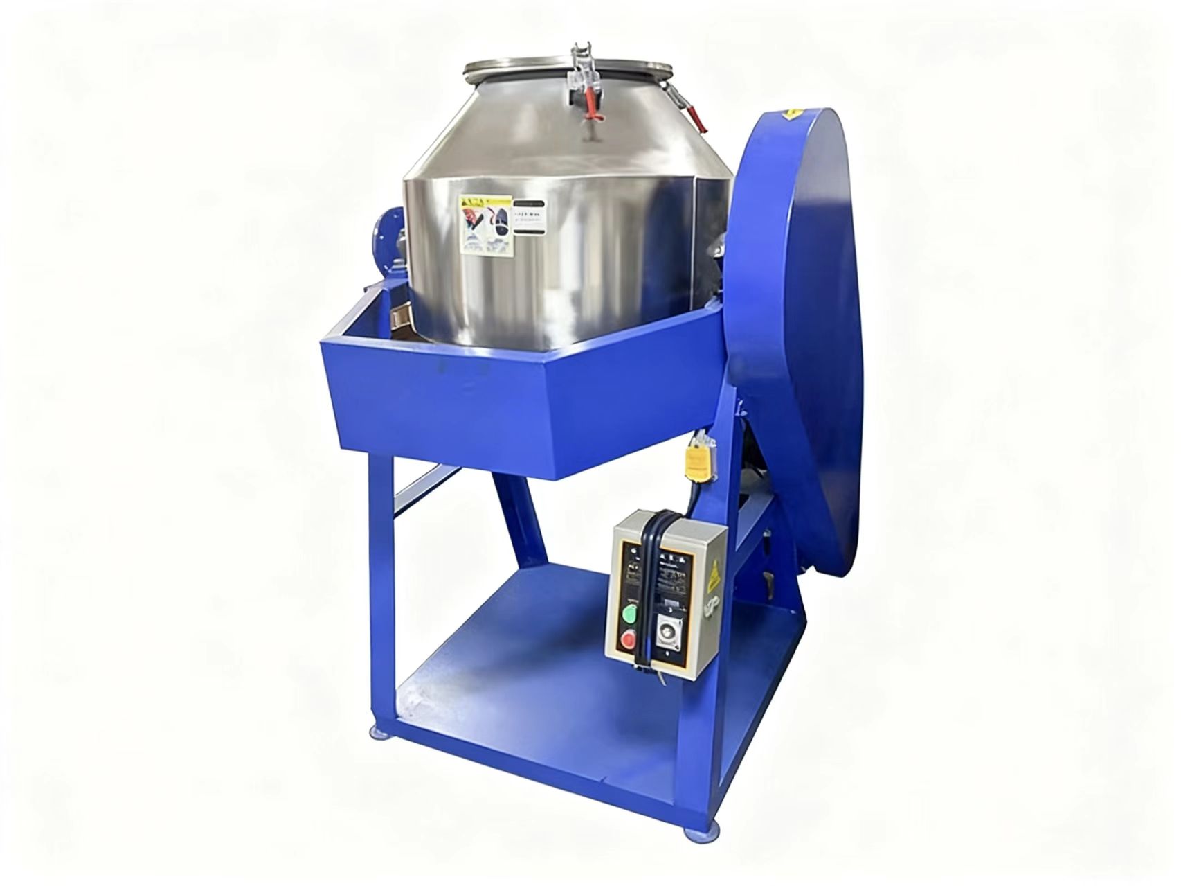 Roll bucket color mixing machi